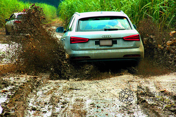 Audi superando los caminos de México